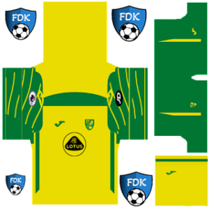 Norwich City FC Home Kit
