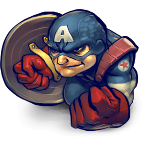 Captain America Kit and Logo 