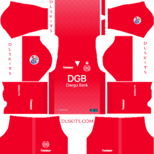 Daegu FC Goalkeeper AFC Home Kit 2019 